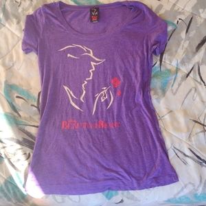 Beauty and the beast t shirt